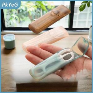 PkYeG Mini hộp lưu trữ du lịch xách tay trong suốt tăm bông tăm hộp cho du lịch ngoài trời nhà bếp Nhà hàng Nguồn cung cấp