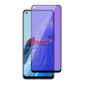 Tempred Glass Anti Blue Light OppoA52 / A92 / A33 / A53 / A73 / A93 / A54 / A74 / A94 / A35 / A55 / A95  / A36 / A56  / A76 / A96  Tempered Glass Blue Light Ray Anti Radiasi Cahaya Screen Protector Anti Gores Kaca