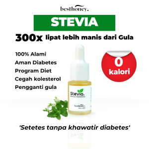 Best Honey Stevia  Pemanis Alami  Stevia Gula Cair  Stevia Tetes