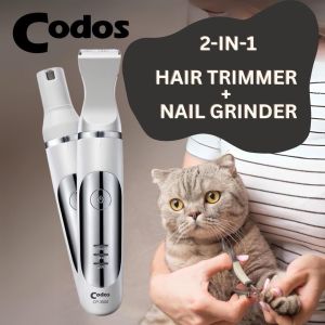 CODOS CP3500 2-IN-1 Pet Clipper & Nail Grinder