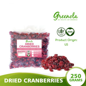 Greenola US Dried Sliced Cranberries (Wholesale) 250g | 500g