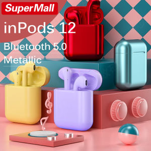 BISA COD Wireless Earphone Bluetooth TWS5.0 INPods 12 Eleven Untuk IOS/Android