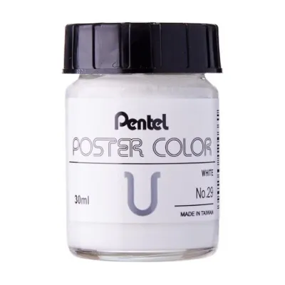 Màu Poster Pentel Hũ 30ml Chính Hãng – Màu Vẽ Poster Pha Nước (Bán Lẻ)