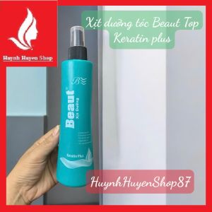 Xịt dưỡng tóc 2 lớp Beaut Top Keratin Plus thơm mượt chai 250ml