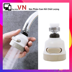 Đầu Vòi Nối Bồn Rửa Chén Bát Tăng Áp 3 Chế Độ Phun Xoay 360 Độ - Vòi Tăng Áp Nước