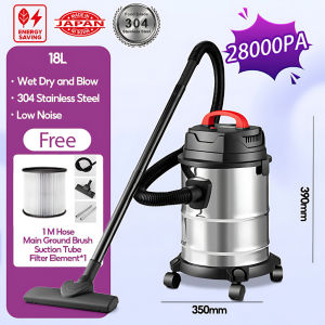 VPOLTHUB Bucket Vacuum Cleaner 18L Wet/Dry/Blow Set for Home Car Sofa Floor