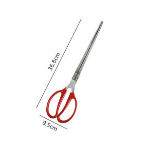 Multipurpose Kitchen Tongs Pickup Tool Stainless Steel Grabber Reacher Tool - Garbage Clip Reacher Pick Up Stick - Garbage Scissor Tongs & Reaching Claw Trash Pickup Garden Nabber