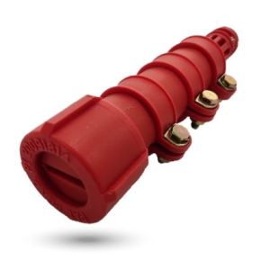 Klem/Clamp Senter Egrek Sawit Alat Panen Kelapa Sawit Merah dan Biru