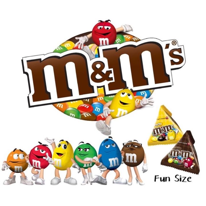 [M&M Fun Size Chocolate] M&M’s Fun Size Milk Chocolate / Peanut 13.5g Lazada