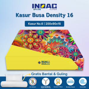 Kasur Busa INOAC Jumbo - Single 200x200 200x180 200x160 200x145 200x120 200x100 200x90 Garansi 5 Tahun