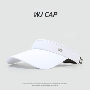 【WJ】ฤดูร้อนกีฬาสีแข็งการป้องกันแดดหมวกด้านบนว่างเปล่า กีฬากลางแจ้งทนต่อ UV หมวก duckbill หมวกอาทิตย์ขยายและขยายขอบ