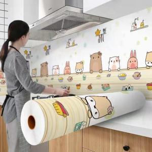 60CMx3M The Kitchen Oil Stickers Waterproof Fire Resistance To High Temperature Ark Of Wall Paper Adhesive Hearth With Mesa Metope Ceramic Tile Wall