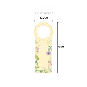 5 Pcs Bag Flower Wrapping Flower Card Korean Style Bouquet Wrapper Stik Kartu Ucapan Buket