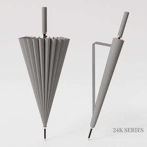 Ô Dù đi mưa 24K Luxury Morandi Umbrella cơ chế mở tự động với 16 khung xương chắc chắn 🔰Phụ Kiện Thuận Lợi🔰