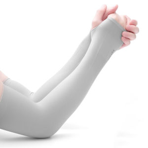 1Pair  Ice Silk Arm Sleeves for Camping Hiking Mountaineering Cycling