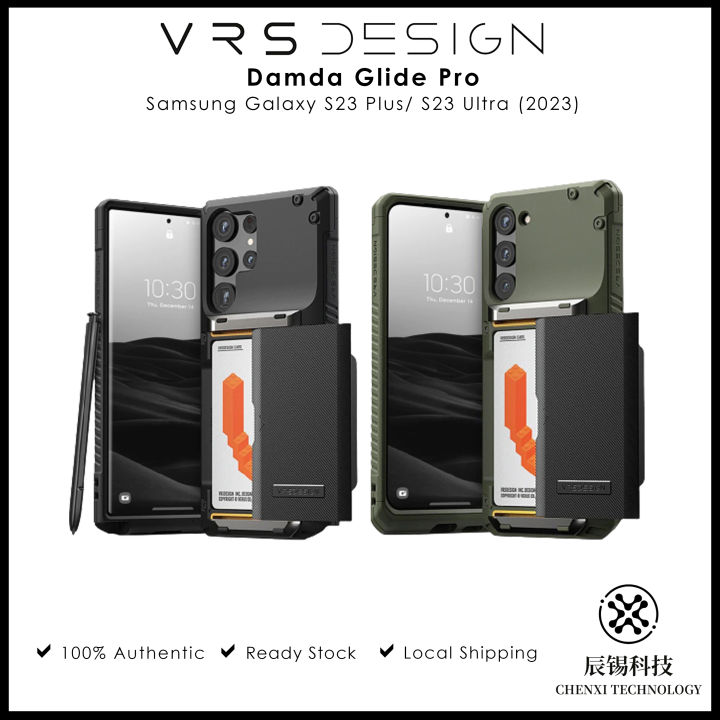 VRS Design Damda Glide Pro Case for Samsung Galaxy S23 Plus/ S23 Ultra