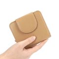 Royal Bagger Short Wallets for Women Genuine Cow Leather Coin Purse Card Holder European American Fashion Zipper Wallet 1560. 