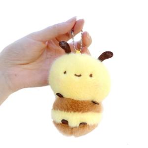 Ong Mật Móc khóa sang trọng Thú nhồi bông mềm Keychain Túi thủ công Trang trí phụ kiện thời trang cho phụ nữ trẻ em