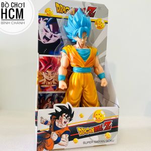 [HÀNG CHẤT LƯỢNG - 40CM - CLIP THẬT] Đồ chơi trẻ em mô hình nhân vật Songoku Dragon Ball Super Saiyan Goku son gô ku