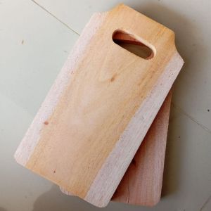 Talenan kayu ukuran 28 x 15 x 2 cm Kayu Pinus tebal 2 cm