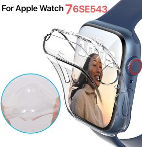 Watch Case TPU Screen Protective for apple watch ultra / ultra 2 49mm 46mm 42mm 41mm 45mm Screen protector case 40mm 44mm 38mm 42mm silicone soft Clear Cover For apple watch series 10 9 8 7 6 SE 5 4 case