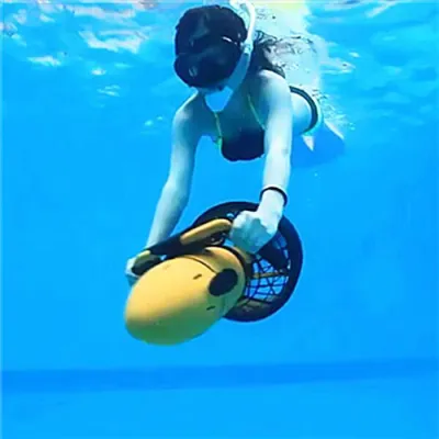 300W Electric Underwater Scooter Water Sea Dual Waterproof Speed Propeller Diving Scuba Scooter er