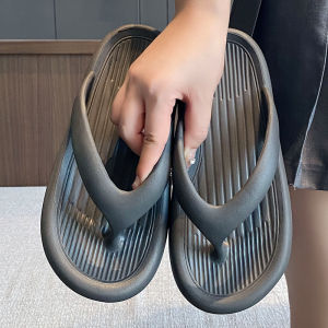 Free Shipping WomenS Thick-Soled Flip-Flops New Summer Style Non-Slip Beach Sandals Open-Toe Sandals For Outdoor Wear
