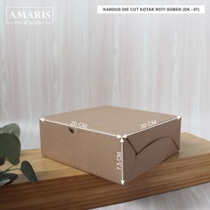 DK-07 Kardus Die Cut Kotak Isi 10 Pcs Amaris Packaging