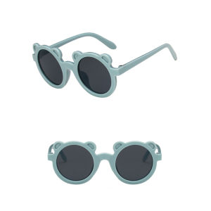 🔥 Childrens Glasses Sunglasses Uv Protection Bear Ear Sunglasses Boys and Girls LovelylifeFu COD