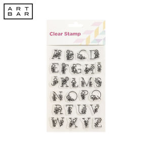 Clear Stamp Set Zh-Cs102 Alphabet - Art Bar