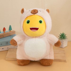 Nailong Plushie Milk Dragon Turns Into Capybara Plush / Nailong Patung Toy Doll - Cute Birthday Gift Comel