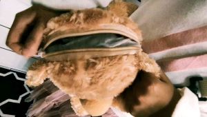 Tas Selempang Merangkul Boneka Teddybear Bagus Lucu Bahan Snail Lembut
