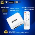 TVBox Android 14.0 VBOX 8K Bluetooth wifi6 Voice Control 5Gwifi G00gle Chr0me. 