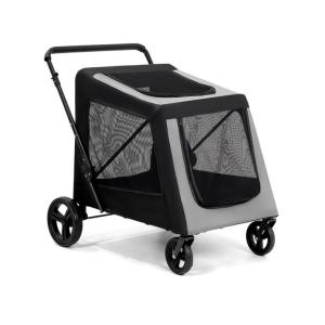 UrbanSpace SG- Foldable Mid-to-large dog stroller suitable for dogs and cats lightweight and foldable stroller for outdo