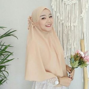 Jilbab instan Maryam Kriwil Bergo kekinian Kerudung terbaru 2022 Hijab Dewasa syari