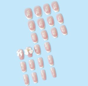 KC Nails art jelly gel sticker 24 PCS Finished nail patch Japan Fashion princess & Diamond Design nails N03 N04