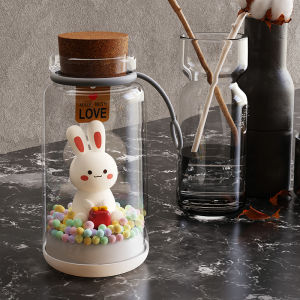 Creative Wishing Bottle Night Light Portable Pat Lamp Romantic Valentines Day Gift