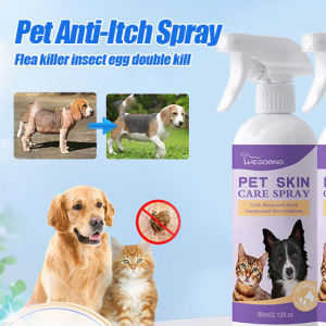 Pet Care Spray For Dogs & Cats/Itch Relief/Mite Removal/Cleaning/Hypoallergenic Skin Care/Dog Cat Grooming & Cleaning Tool