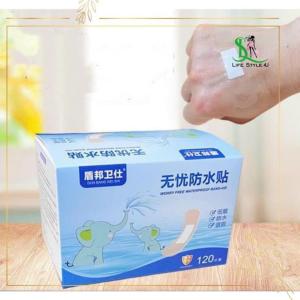 Băng cá nhân urgo trong suốt băng keo cá nhân chống nước băng cá nhân cute hộp 120 miếng