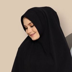 KHIMAR SYARI CLEMIRA SIZE XL JUMBO VALENSHAQUEEN HIJAB JERSEY SUPER BESAR KUALITAS PREMIUM