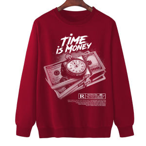 TIME IS MONEY | Sweater Pria dan Wanita | Distro | Diskon | Terbaru | Keren | Murah | Produk Lokal | CIAO.ID