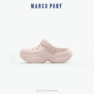 Marco pony รุ่น MH9032 รองเท้าแตะรัดส้น แบบสวม EVA รองเท้าแตะหัวโต สำหรับผู้หญิง สูง 5 CM.
