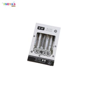 FR-A69 Pulpen ST Set 6IN1 Motif Bunga 0.5MM / Pena Mekanik Alat Tulis Perlengkapan Sekolah / Retractable Pen Karakter Set / Pulpen Cetek Import