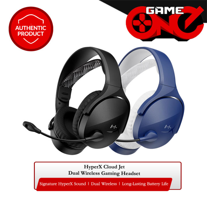HyperX Cloud Jet Dual Wireless Gaming Headset | Lazada PH