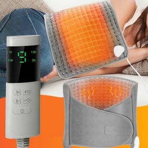 แผ่นทําความร้อนไฟฟ้าสําหรับ Body มือเท้าอุ่นเอวหน้าท้องกลับมดลูกความร้อนบรรเทาอาการปวดผ้าห่มอุ่นเข็มขัดพยุงเอว