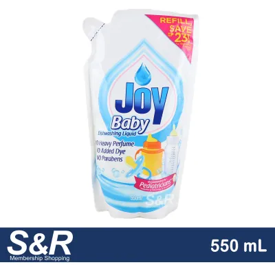 Joy Baby Dishwashing Liquid 550mL