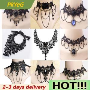 PkYeG StarryBaby🍼Gift💕 1pc Vintage Choker Necklace Gothic Jewelry Necklaces Pendants False Necklace