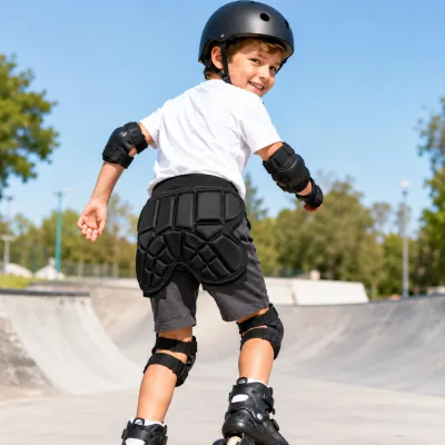 Kids Skateboarding Hip Pads - Protective Butt Pads for Child Roller Skating Scooter Inline Skatin