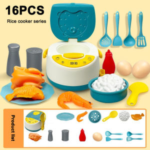 SKISOPGO 48Pcs Kids Pretend Toy Mini Kitchen Educational Toy Home Kitchen Simulated Toys Mainan Dapur