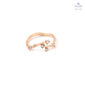 Xuping Cincin Minimalis Anti Karat Aksesoris Wanita Korea 0121250025